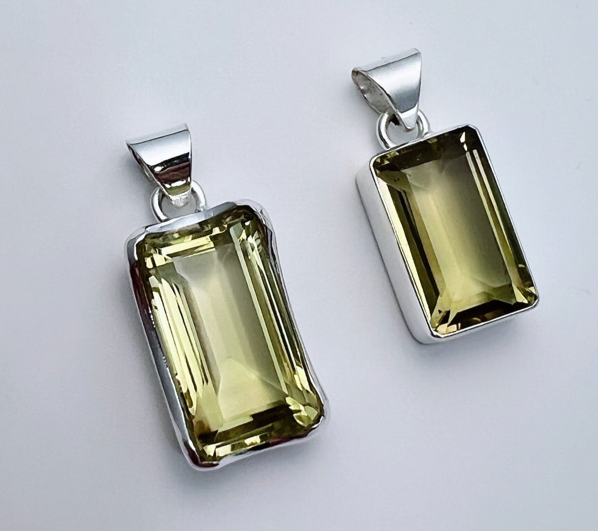 LEMON QUARTZ BAGUETTE I