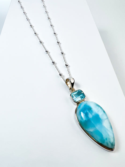 LARIMAR & TOPAZ DROP II